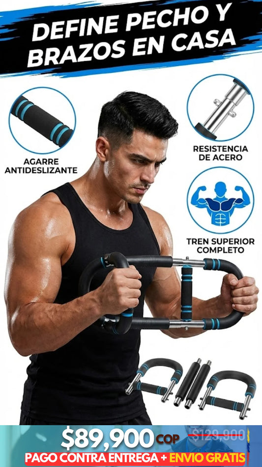 Barra de Resistencia para Pecho y Brazos