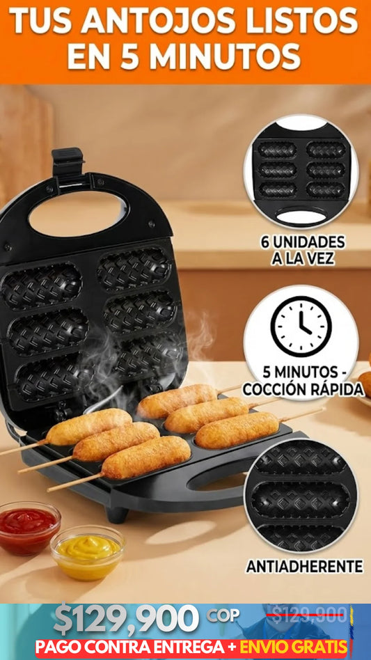 Máquina para Corn Dogs y Waffles